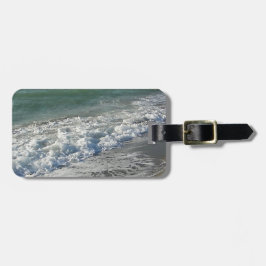 Etiqueta De Bagagem Águas Tropicais