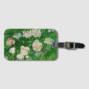 Etiqueta De Bagagem Ainda com vida: Rosas rosa por Vincent van Gogh