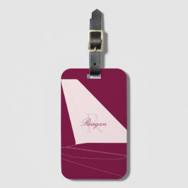 Etiqueta De Bagagem Airpplane Tail Fin Luggage Tag
