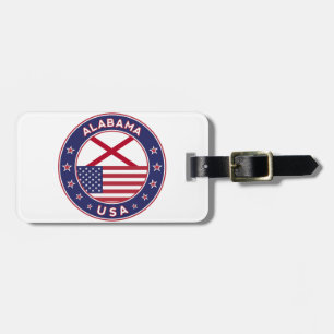 Etiqueta De Bagagem Alabama