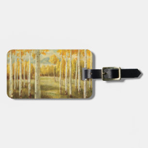 Etiqueta De Bagagem Álamos tremedores no outono