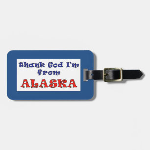 Etiqueta De Bagagem Alaska