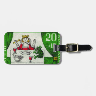Etiqueta De Bagagem Alemão de Alemanha do vintage