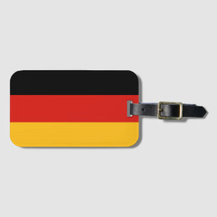 Etiqueta De Bagagem ALEMÃO FLAG COLORS + suas ideias