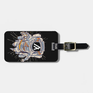 Etiqueta De Bagagem Algorand Astronauta- Algo Crypto