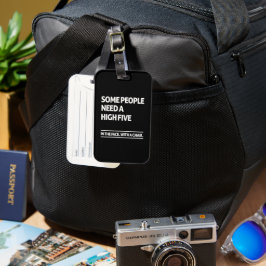 Etiqueta De Bagagem Algumas pessoas precisam de cinco