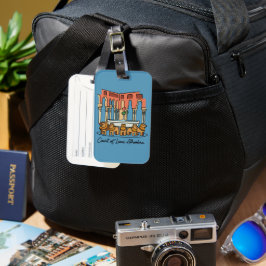 Etiqueta De Bagagem Alhambra Court of the Lions 3