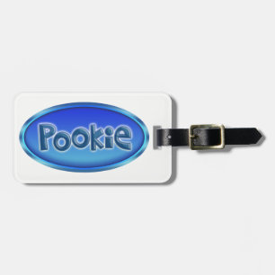 Etiqueta De Bagagem Aliás POOKIE