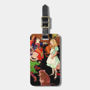 Etiqueta De Bagagem Alice e Doormouse