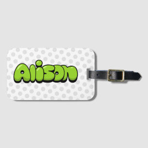 Etiqueta De Bagagem Alison