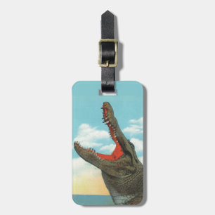 Etiqueta De Bagagem Alligator Chop 2-sided