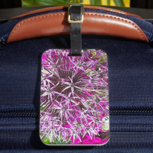 Etiqueta De Bagagem Allium & Flowers de Verão