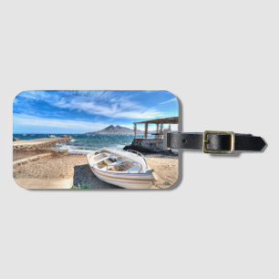 Etiqueta De Bagagem Almería, La Isleta Del Moro   março Mediterráne