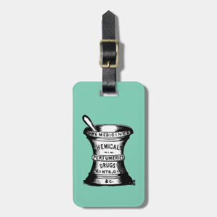 Etiqueta De Bagagem Almofariz e pilão