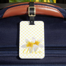 Aloha | Flor Tropical Elegante e Estrelos Amarelos