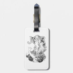 Etiqueta De Bagagem Alphonse Mucha JOB ISOGS