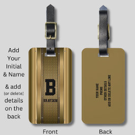 Etiqueta De Bagagem Alterar a textura do bege castanho em tons de cast