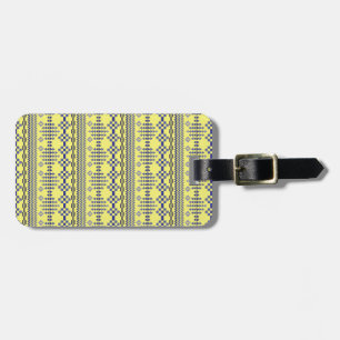 Etiqueta De Bagagem Amarelo