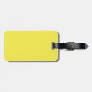 Etiqueta De Bagagem Amarelo Narciso