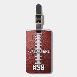Etiqueta De Bagagem American Football