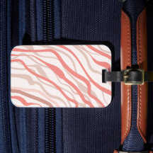 Etiqueta de Bagagem Americana a Cor Sólida