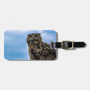 Etiqueta De Bagagem Amor da paz do destino da natureza animal de penas