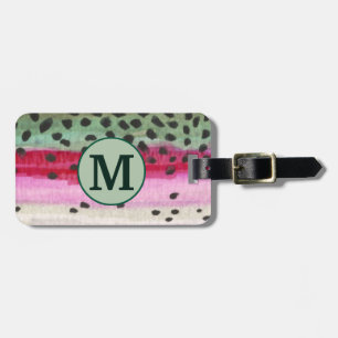 Etiqueta De Bagagem Angler, Pesca