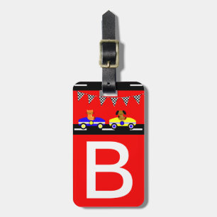 Etiqueta De Bagagem Animais e Carros