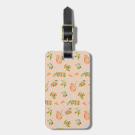 Etiqueta De Bagagem Aniversário de Verão Spritz