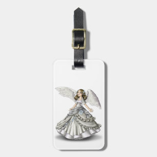 Etiqueta De Bagagem Anjo da neve