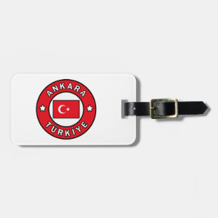 Etiqueta De Bagagem Ankara Türkiye