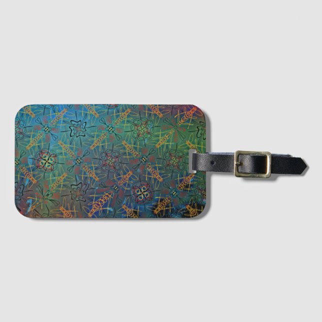 Etiqueta De Bagagem Antena (Frente Horizontal)