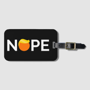 Etiqueta De Bagagem Anti-Trump - Edição Nope