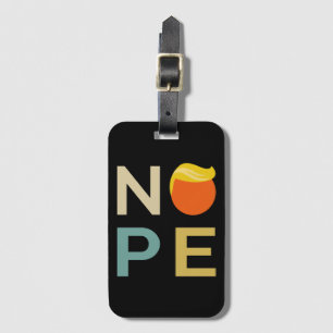 Etiqueta De Bagagem Anti-Trump - Nope Edition III