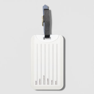 Etiqueta De Bagagem Antiguamente Egípcio Anubis Cartouche