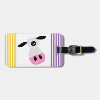 Etiqueta De Bagagem Apenas uma vaca