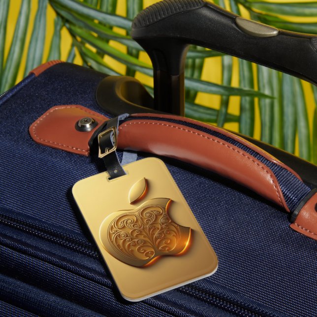 Etiqueta De Bagagem Aplle (Frente Insitu 1)