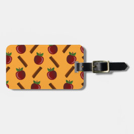 Etiqueta De Bagagem Apple Cinnamon