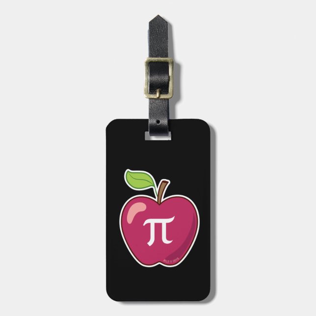 Etiqueta De Bagagem Apple Pi (Frente Vertical)
