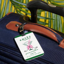 Aprés Golf Martini Coquette Laço Festa de Solteira