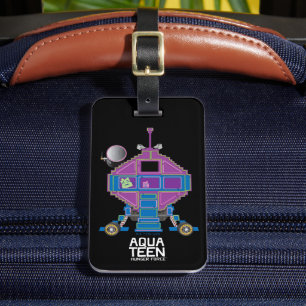 Etiqueta De Bagagem Aqua Teen Hunger Force Mooninites Car