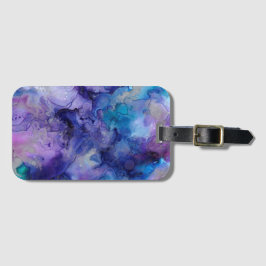 Etiqueta De Bagagem Aquarela