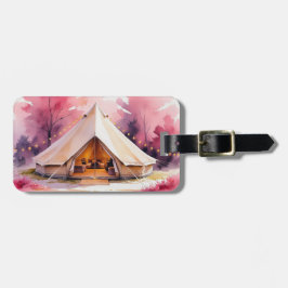 Etiqueta De Bagagem Aquarela de Bachelorette Semanal