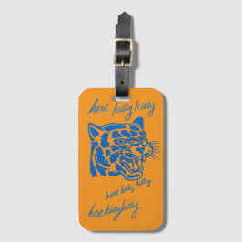 Etiqueta De Bagagem Aqui Kitty Kitty