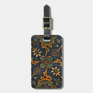 Etiqueta De Bagagem Árabe do l'Art de Nouveau da arte