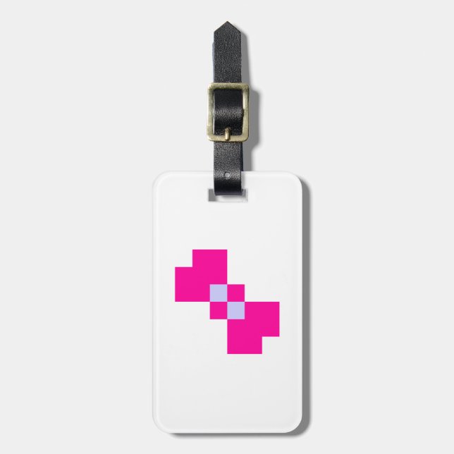 Etiqueta De Bagagem Arco de pixel de 8 bits (Frente Vertical)