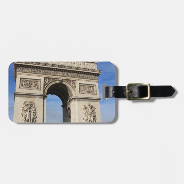 Etiqueta De Bagagem arco de triunfo (Frente Horizontal)