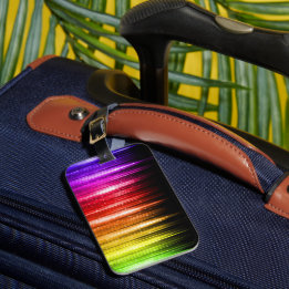 Etiqueta De Bagagem Arco-íris Orgulho Gay LGBTQ