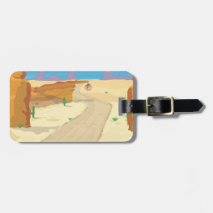 Etiqueta De Bagagem Armadilha do Deserto!