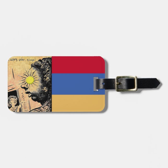 Etiqueta De Bagagem Armênio Say (Frente Horizontal)